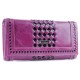 Кожаный кошелек Fabbiano (фиолетовый)