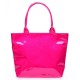 Лаковая женская сумка Poolparty POOL7 (розовый)
