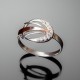 Серебряное кольцо Амур