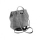 Войлочный рюкзак с заклепками (серый)