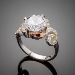 Серебряное кольцо Фиеста