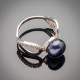 Серебряное кольцо Лотос