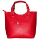Женская сумка-шоппер (красный)