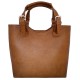 Женская сумка-шоппер (светло-коричневый)