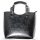 Удобная женская сумка-шоппер (черный)