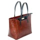 Женская сумка с карманом (коричневый)