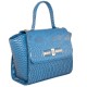 Женская сумка с клапаном (голубой)