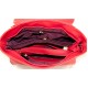 Матовая сумка- портфель (красный)