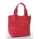 Городская женская сумка-шоппер (красный)