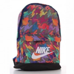 Женский спортивный рюкзак с разноцветным принтом