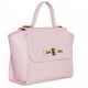 Матовая сумка- портфель (розовая)