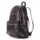 Стильный рюкзак MINI BACKPACK LEATHER CROCO POOLPARTY (черный)