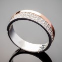 Женское серебряное кольцо Рима
