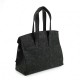 Женская сумка из войлока (черный)