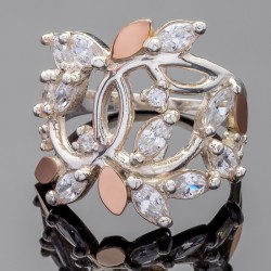 Серебряное кольцо Эвелина