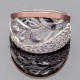 Кольцо Руслана из серебра и золота