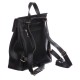Рюкзак из матовой эко-кожи (черный)