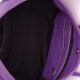 Кожаная сумка-тоут Poolparty SENSE, 36х26x14 см (фиолетовый)